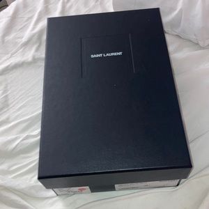 saint laurent shoe box